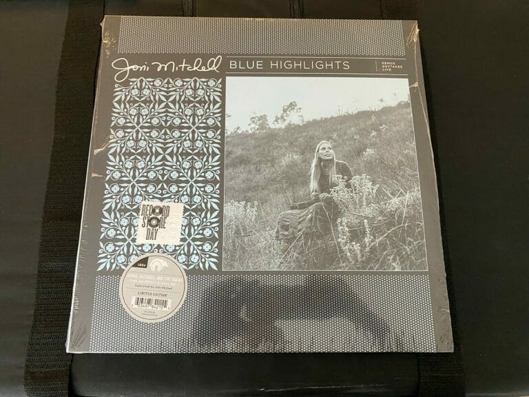 JONI MITCHELL – BLUE HIGHLIGHTS LP VINYL RECORD STORE DAY RSD 2022 COLLECTIBLE MEMORABILIA