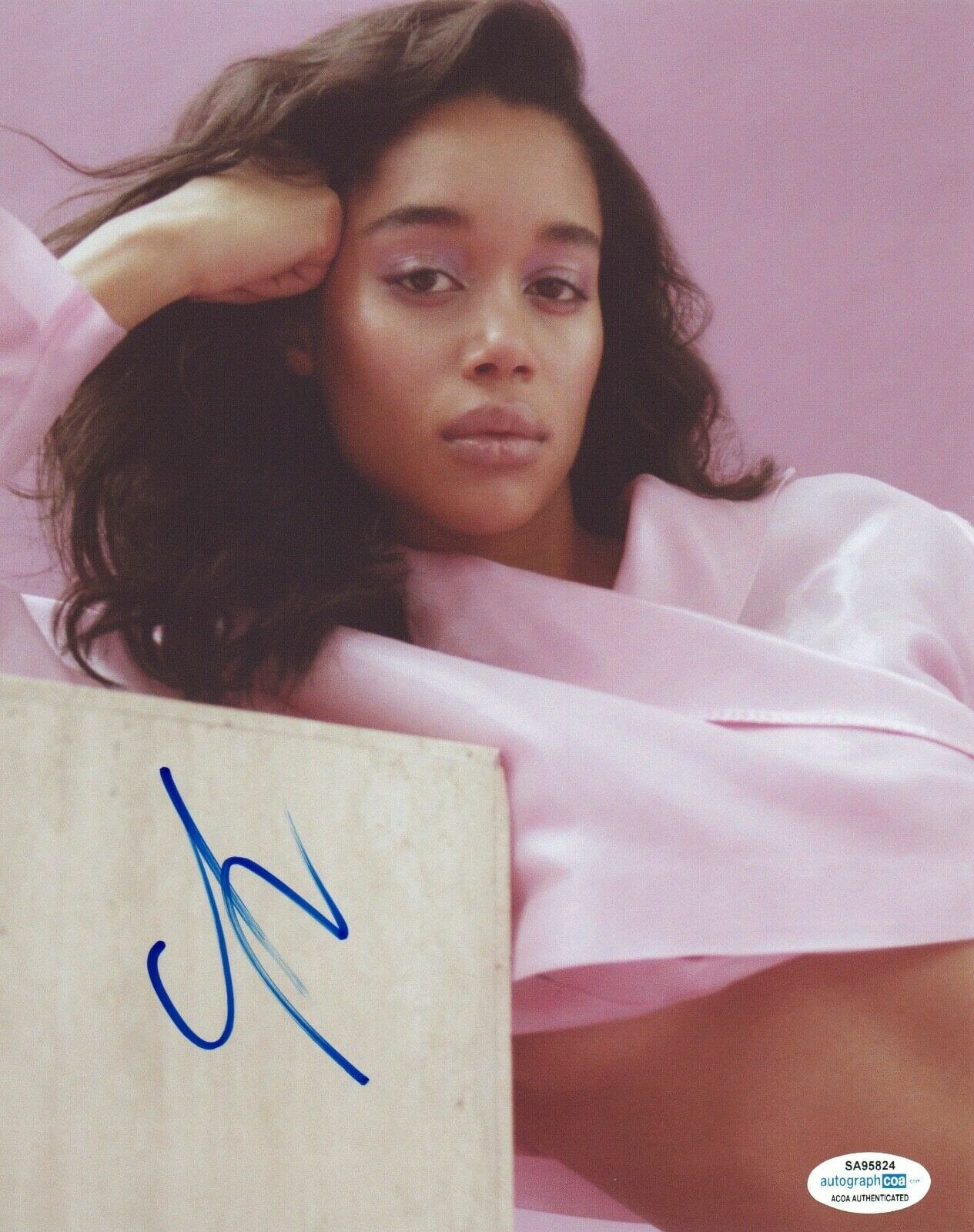 Laura Harrier Signed Autograph 8x10 Photo