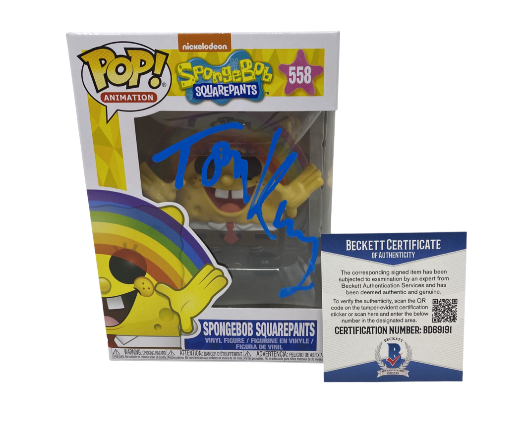 Shops Signed Spongebob Funko Pop