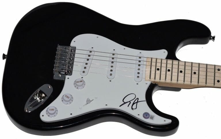 JOSH KATZ SIGNED AUTOGRAPHED ELECTRIC GUITAR BADFLOWER BAND SINGER BECKETT COA COLLECTIBLE MEMORABILIA