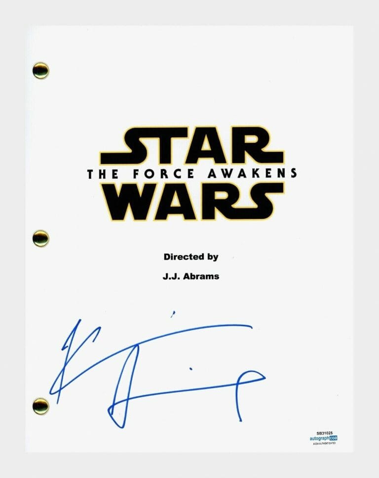 Autographed star deals wars memorabilia