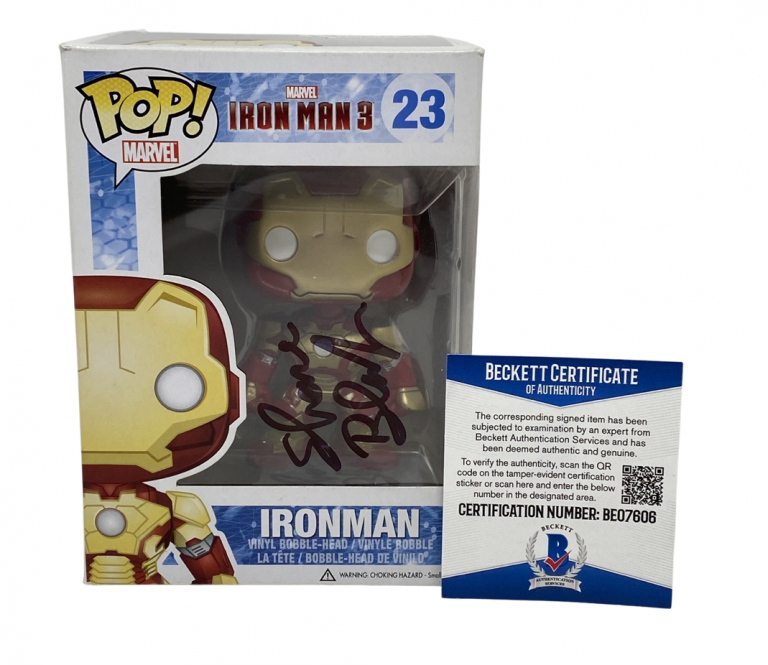 SHANE BLACK SIGNED AUTOGRAPH FUNKO POP FIGURE IRON MAN 3 DIRECTOR 23 BECKETT COA COLLECTIBLE MEMORABILIA