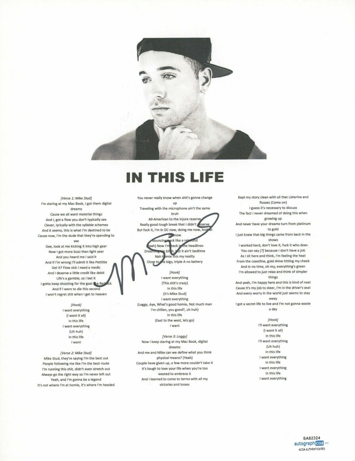 Robin Zander signed Cheap Trick I Want You To Want Me Lyrics sheet COA Proof autographed star Robin Zander signed Cheap Trick I Want You To Want Me Lyrics sheet COA Proof autographed star