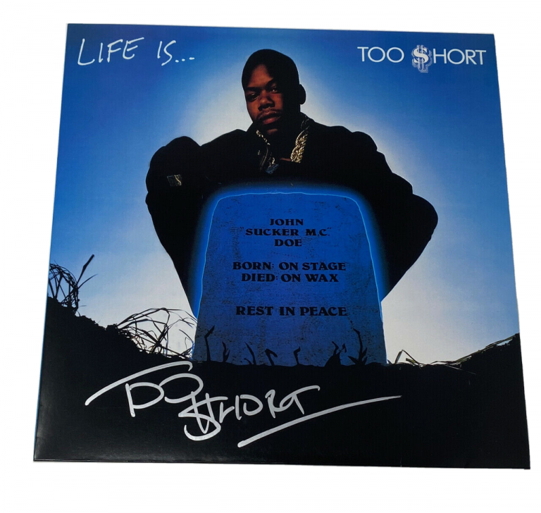 Too Short signed autographed Life is Too Short album vinyl record proof Beckett STAR Too Short signed autographed Life is Too Short album vinyl record proof Beckett STAR
