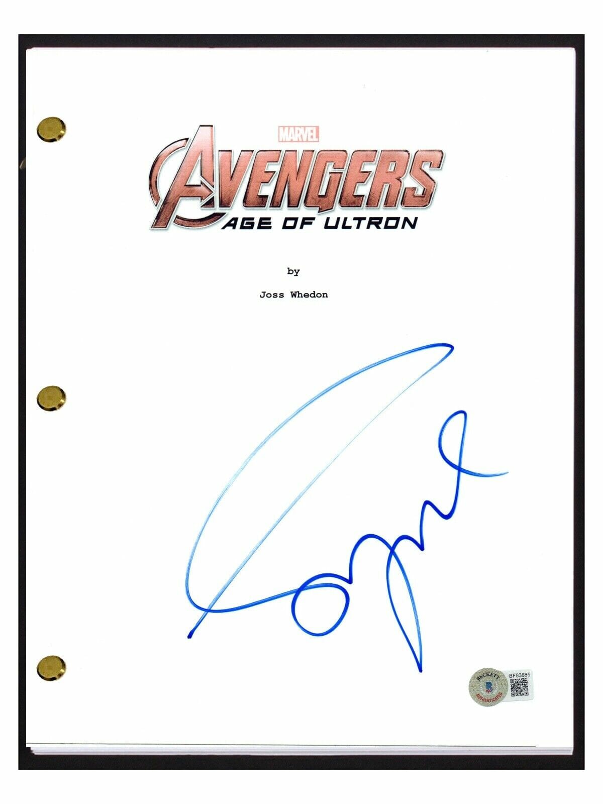 Claudia Kim Signed Autograph The Avengers Age Of Ultron Movie Script ...