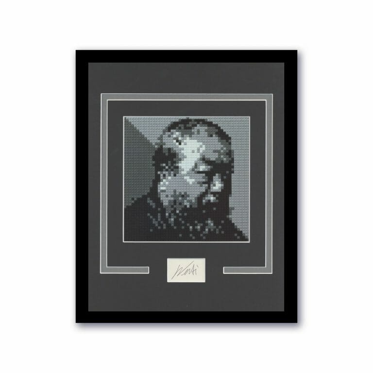 AI WEIWEI “SUNFLOWER SEEDS” AUTOGRAPH SIGNED CUSTOM FRAMED 11×14 DISPLAY K ACOA COLLECTIBLE MEMORABILIA