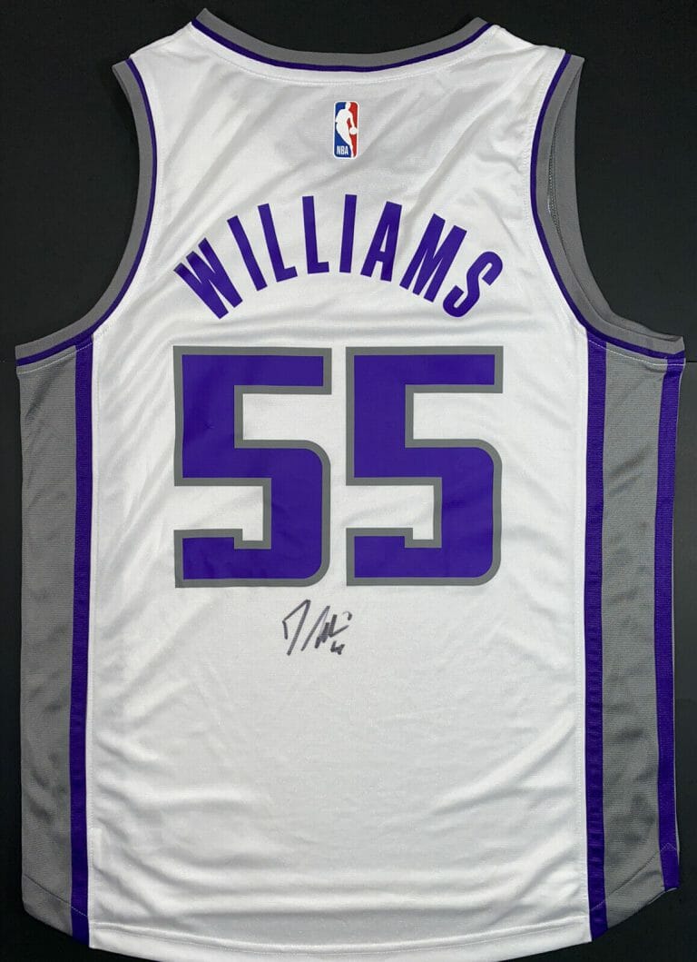 JASON WILLIAMS SIGNED AUTOGRAPHED SACRAMENTO KINGS BASKETBALL JERSEY BAS COLLECTIBLE MEMORABILIA