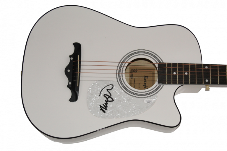 MIKE GORDON SIGNED AUTOGRAPH FULL SIZE ACOUSTIC GUITAR PHISH JUNTA LAWN BOY JSA COLLECTIBLE MEMORABILIA