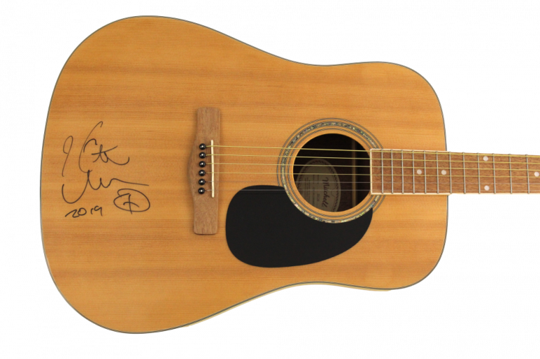 KEITH URBAN SIGNED AUTOGRAPH ACOUSTIC GUITAR – COUNTRY MUSIC STUD W/ JSA COA COLLECTIBLE MEMORABILIA