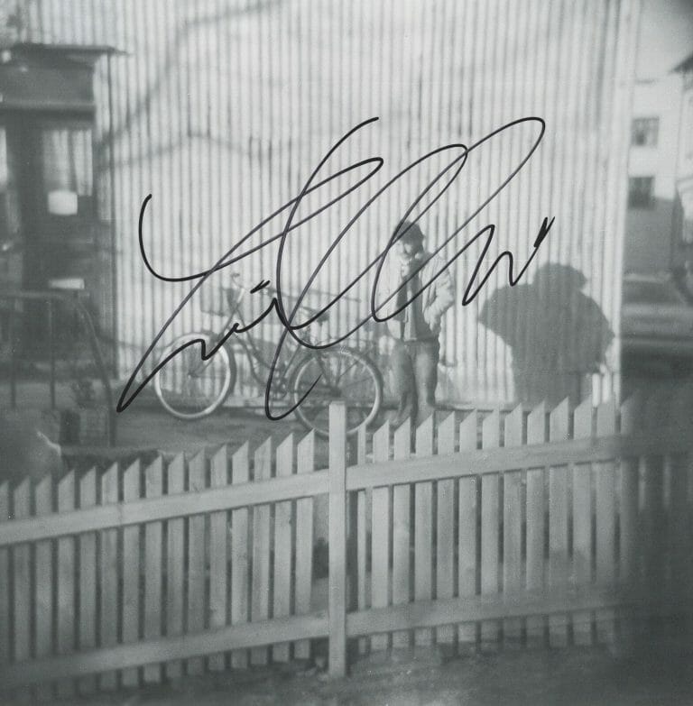 LEIF VOLLEBEKK SIGNED INLAND VINYL RECORD ACOA COLLECTIBLE MEMORABILIA