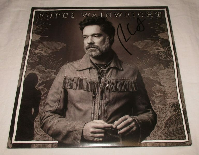 RUFUS WAINWRIGHT SIGNED UNFOLLOW THE RULES VINYL RECORD JSA COLLECTIBLE MEMORABILIA