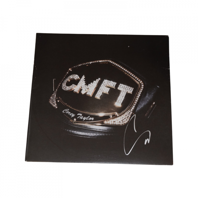 COREY TAYLOR SIGNED AUTOGRAPHED CMFT VINYL RECORD ALBUM SLIPKNOT BECKETT COA COLLECTIBLE MEMORABILIA