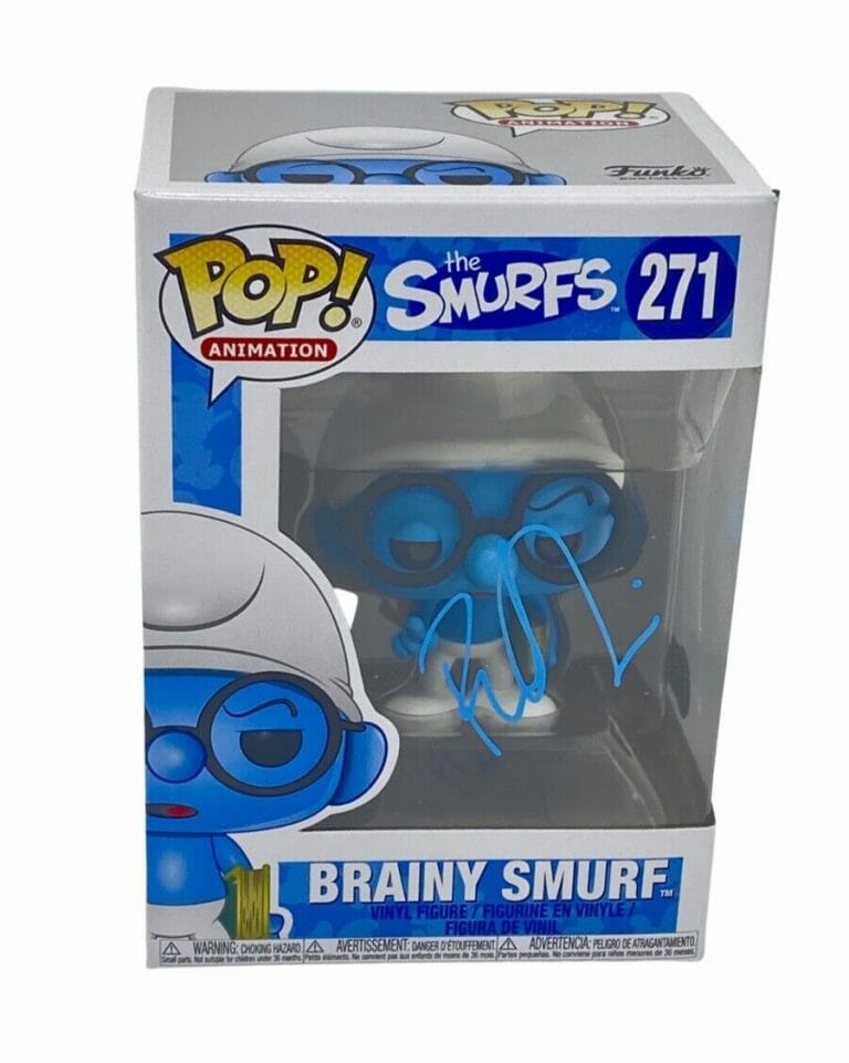 Fred Armisen Signed Autographed Brainy Smurf The Smurfs Funko Pop Beckett Coa Autographia