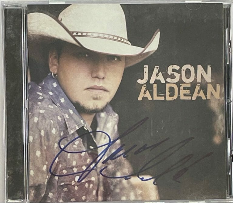 JASON ALDEAN SIGNED AUTOGRAPH CD SELF TITLED COUNTRY MUSIC JSA COA COLLECTIBLE MEMORABILIA