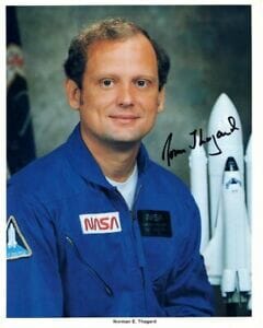 NORMAN E. THAGARD signed 8x10 NASA ASTRONAUT litho photo Autographia