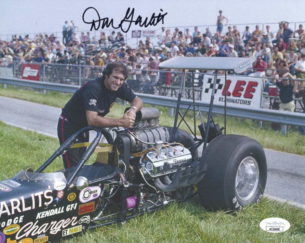 DON GARLITS HAND SIGNED 8x10 COLOR PHOTO AWESOME POSE BIG DADDY JSA