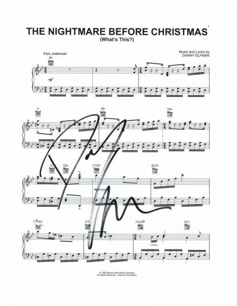 The nightmare before christmas danny elfman