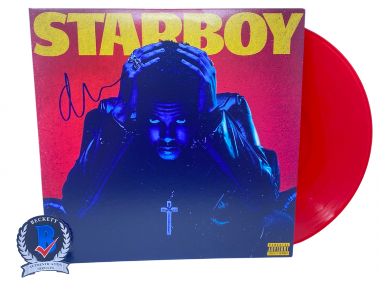 The Weeknd After Hours Deluxe Vinyl Autographed Signed 2LP