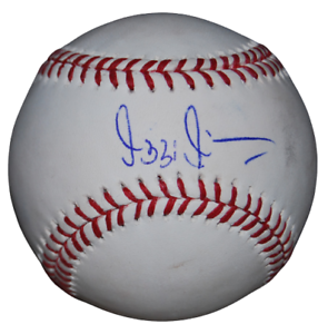 OZZIE GUILLEN SIGNED (CHICAGO WHITE SOX) OML BASEBALL BECKETT BAS BH055492 COLLECTIBLE MEMORABILIA