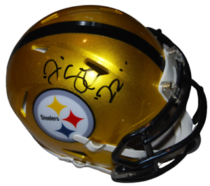 DUCE STALEY SIGNED (PITTSBURGH STEELERS) MINI FOOTBALL HELMET BECKETT BH087484 COLLECTIBLE MEMORABILIA