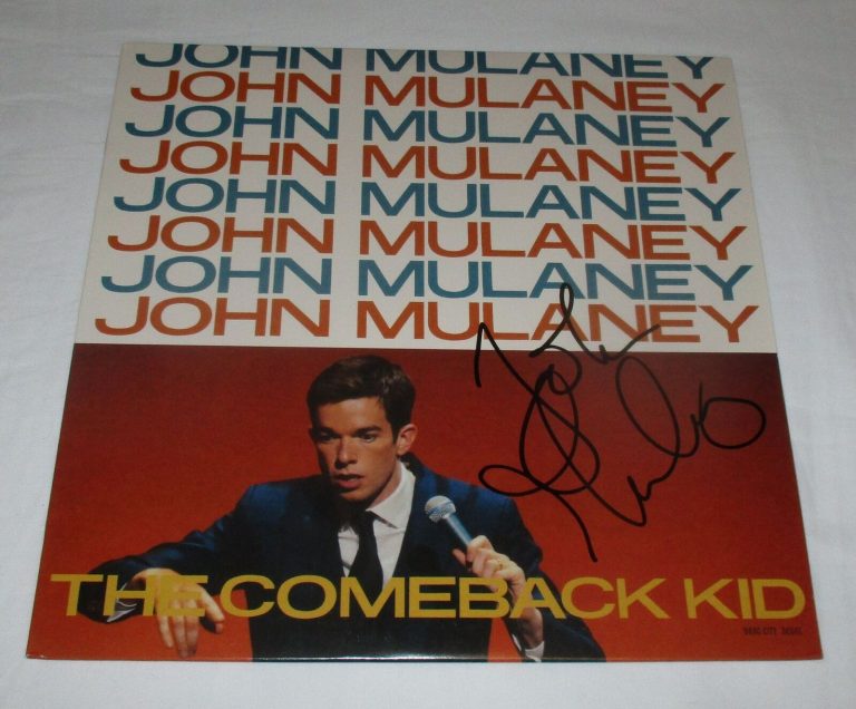JOHN MULANEY SIGNED THE COMEBACK KID VINYL RECORD JSA COLLECTIBLE MEMORABILIA