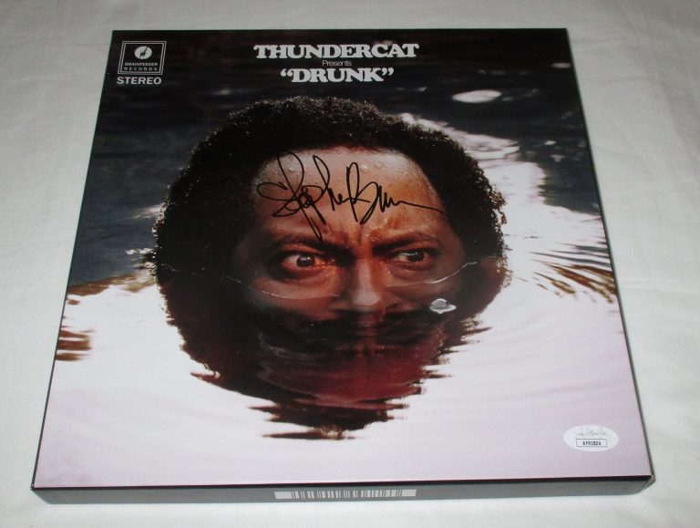STEPHEN BRUNER SIGNED THUNDERCAT DRUNK VINYL RECORD JSA COLLECTIBLE MEMORABILIA