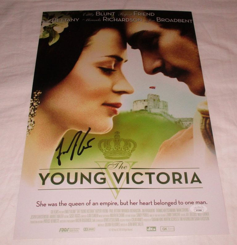 JEAN-MARC VALLEE SIGNED THE YOUNG VICTORIA 12X18 MOVIE POSTER JSA COLLECTIBLE MEMORABILIA