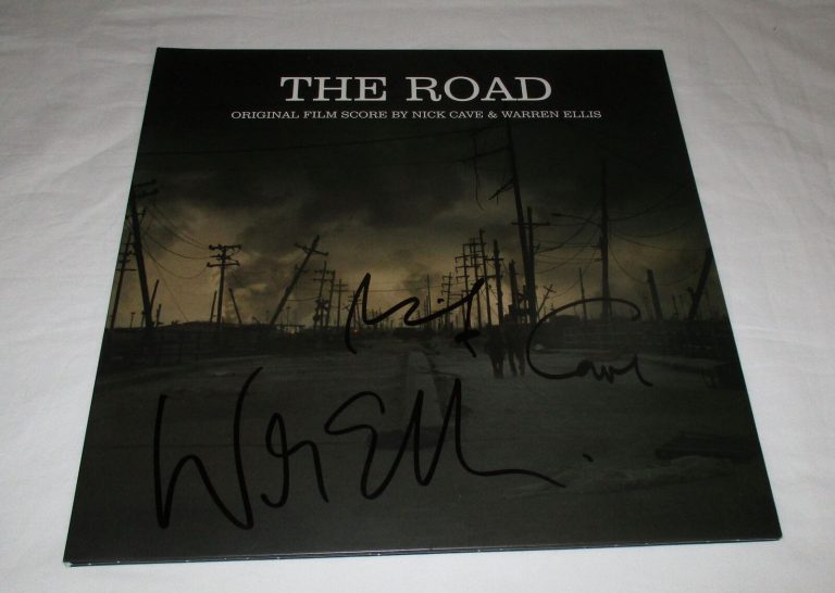 NICK CAVE & WARREN ELLIS SIGNED THE ROAD VINYL RECORD JSA COLLECTIBLE MEMORABILIA