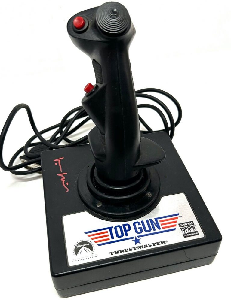 VAL KILMER SIGNED AUTOGRAPH TOP GUN THRUSTMASTER GAME CONTROLLER JSA COA COLLECTIBLE MEMORABILIA