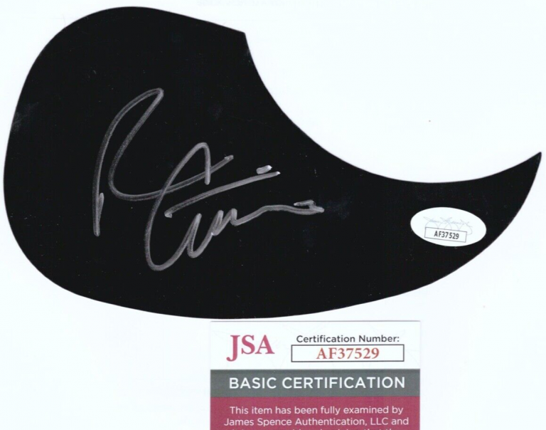 RODNEY ATKINS SIGNED AUTOGRAPH ACOUSTIC GUITAR PICKGUARD COUNTRY MUSIC JSA COA COLLECTIBLE MEMORABILIA