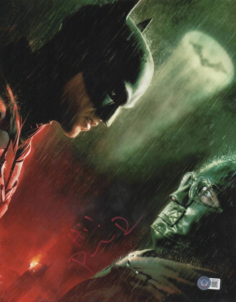 PAUL DANO SIGNED 11X14 THE BATMAN RIDDLER AUTHENTIC AUTOGRAPH BECKETT COA C COLLECTIBLE MEMORABILIA