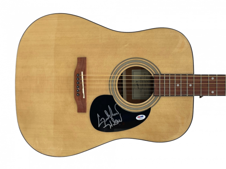 GRETCHEN WILSON SIGNED FULL SIZE ACOUSTIC GUITAR EPIPHONE AUTOGRAPH PSA DNA COA COLLECTIBLE MEMORABILIA