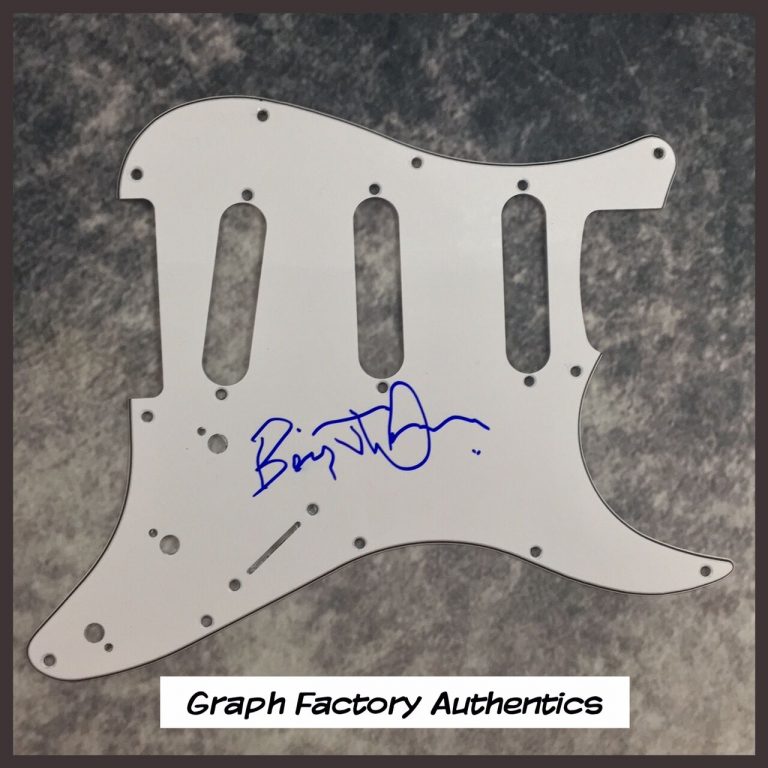 GFA ENGLISH POP SINGER * BILLY J. KRAMER * SIGNED ELECTRIC PICKGUARD AD1 COA COLLECTIBLE MEMORABILIA