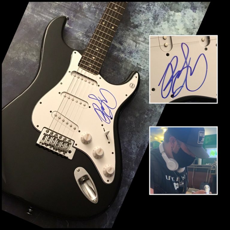 GFA BUY AND BUY HOME TO ME * ROSS ELLIS * SIGNED ELECTRIC GUITAR PROOF R2 COA COLLECTIBLE MEMORABILIA