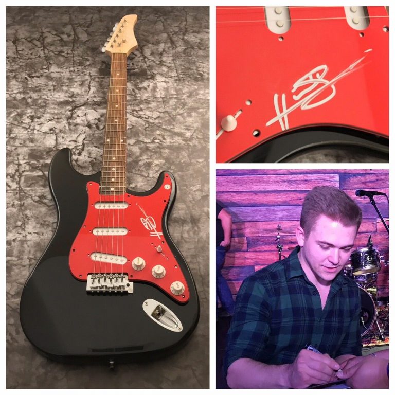 GFA I WANT CRAZY COUNTRY STAR * HUNTER HAYES * SIGNED ELECTRIC GUITAR PROOF COA COLLECTIBLE MEMORABILIA