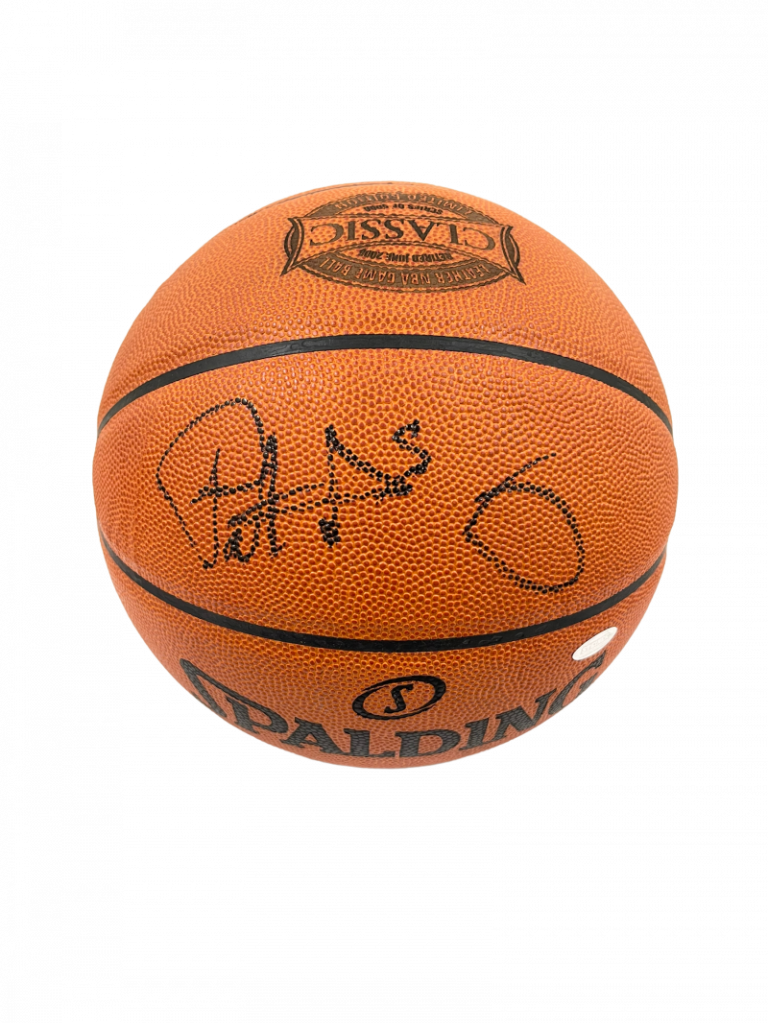 PATRICK EWING SIGNED NBA OFFICIAL GAME BALL NEW YORK KNICKS AUTOGRAPH STEINER COLLECTIBLE MEMORABILIA
