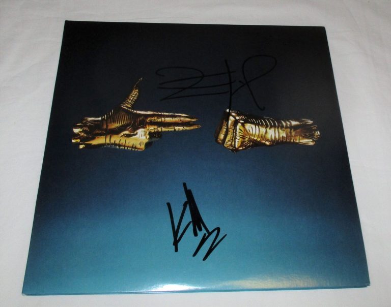 RUN THE JEWELS SIGNED RTJ 3 VINYL RECORD JSA COLLECTIBLE MEMORABILIA
