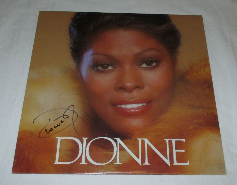 DIONNE WARWICK SIGNED DIONNE VINYL RECORD JSA COLLECTIBLE MEMORABILIA