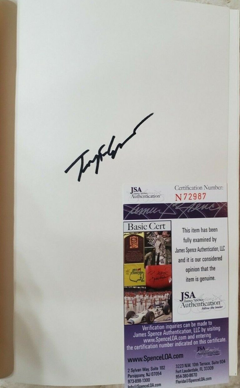 TIM GEITHNER SIGNED STRESS TEST W JSA COA #N72987 BOOK SEC TREASURY BARACK OBAMA COLLECTIBLE MEMORABILIA
