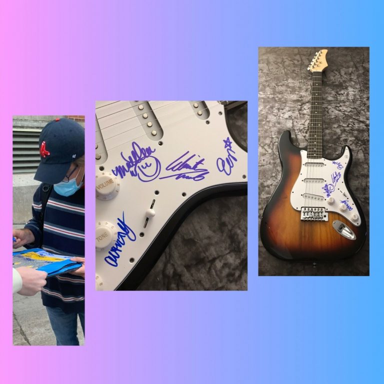 GFA MATTHEW TERRY X4 BAND * SUMMER SALT * SIGNED ELECTRIC GUITAR PROOF S1 COA COLLECTIBLE MEMORABILIA