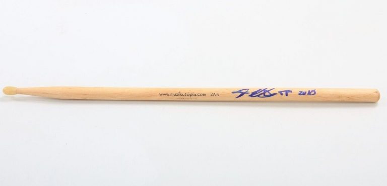 GFA SHADOWS FALL DRUMMER * JASON BITTNER * SIGNED DRUM STICK LA1 COA COLLECTIBLE MEMORABILIA