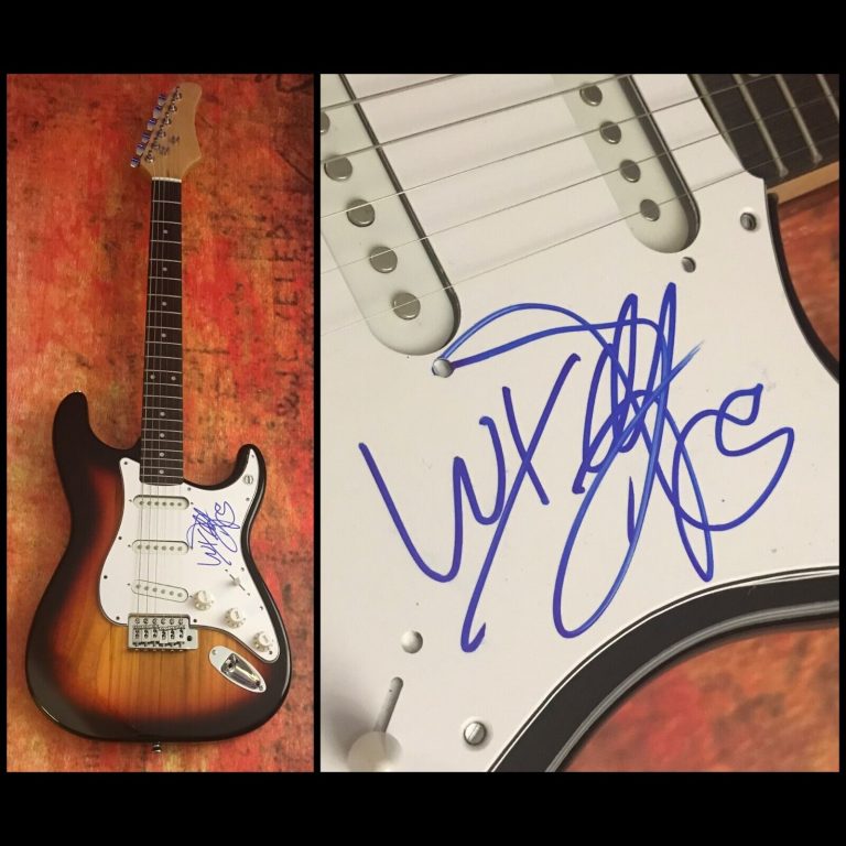 GFA THE FUGEES STAR * WYCLEF JEAN * SIGNED ELECTRIC GUITAR W3 COA COLLECTIBLE MEMORABILIA