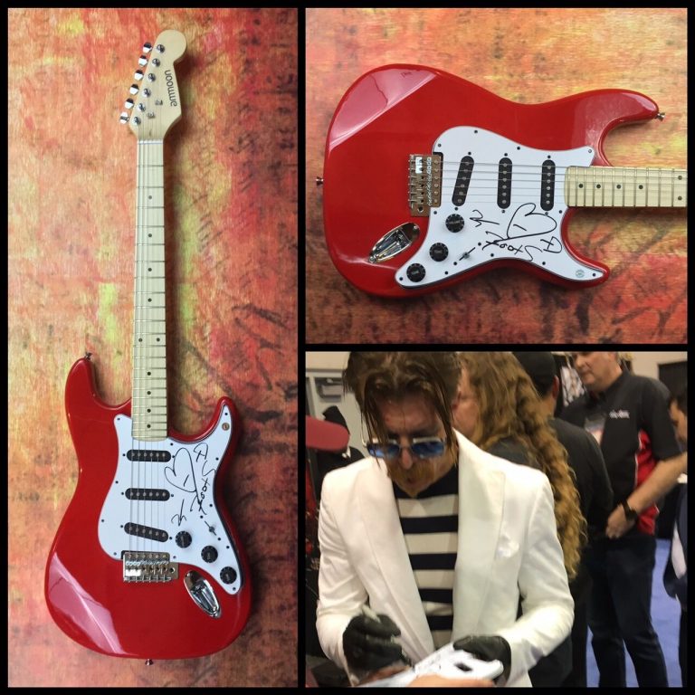 GFA EAGLES OF DEATH METAL * JESSE HUGHES * SIGNED ELECTRIC GUITAR PROOF AD2 COA COLLECTIBLE MEMORABILIA