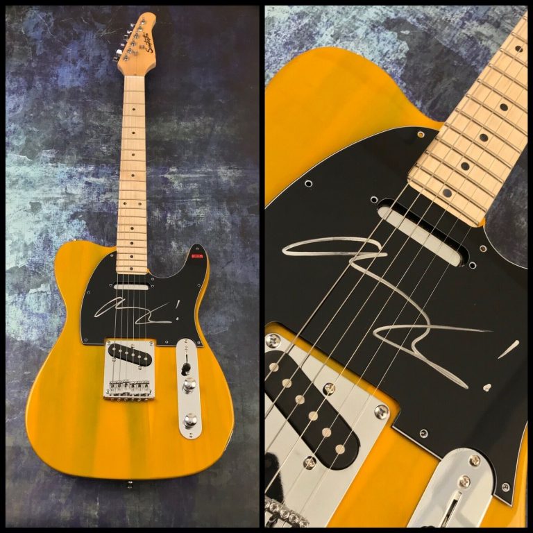 GFA EDWARD SHARPE & THE MAGNETIC ZEROS * ALEX EBERT * SIGNED ELECTRIC GUITAR COA COLLECTIBLE MEMORABILIA