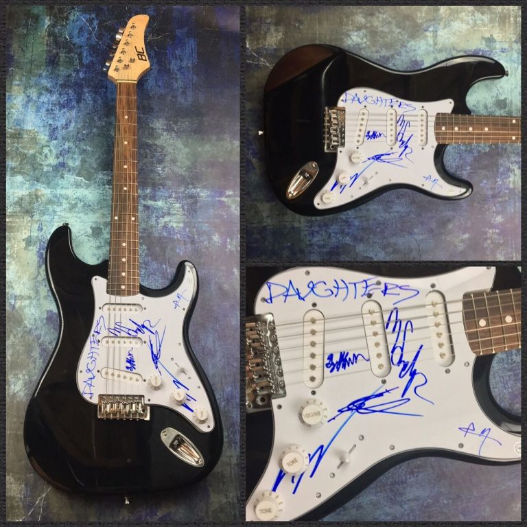 GFA ALEXIS MARSHALL BAND * DAUGHTERS * SIGNED ELECTRIC GUITAR LA1 COA COLLECTIBLE MEMORABILIA