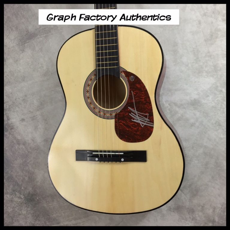 GFA FILTER FRONTMAN * RICHARD PATRICK * SIGNED ACOUSTIC GUITAR R1 COA COLLECTIBLE MEMORABILIA
