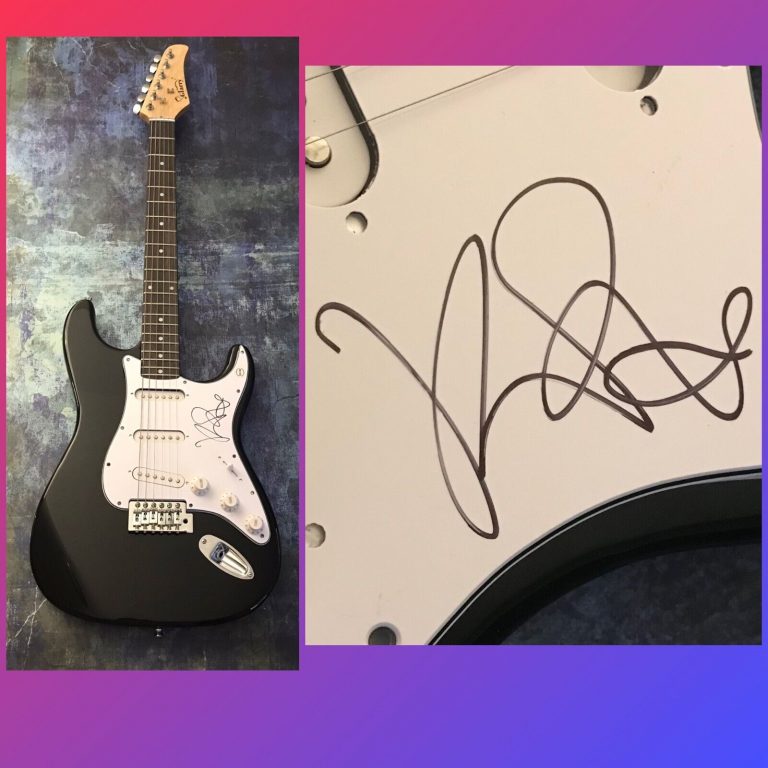 GFA CHANGE THE LOCKS 1950 TALIA * KING PRINCESS * SIGNED ELECTRIC GUITAR COA COLLECTIBLE MEMORABILIA