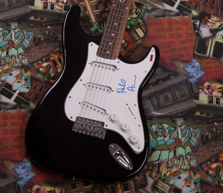 GFA BRITISH GUITARIST * PETER ASHER * SIGNED ELECTRIC GUITAR COA COLLECTIBLE MEMORABILIA