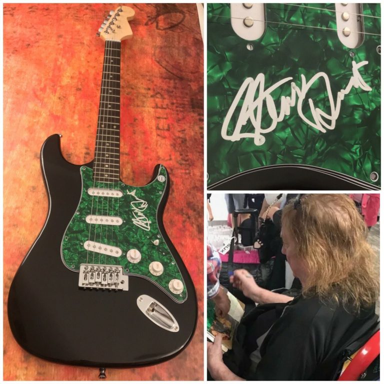 GFA THE SWEET BAND LEGEND * STEVE PRIEST * SIGNED ELECTRIC GUITAR SP2 COA COLLECTIBLE MEMORABILIA