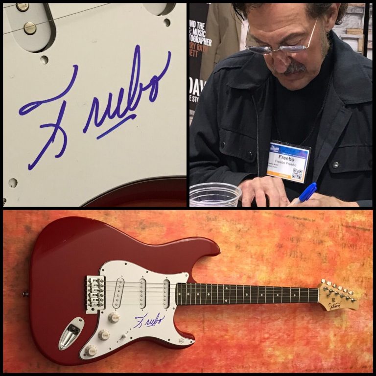 GFA BONNIE RAITT’S GUITARIST * FREEBO * SIGNED ELECTRIC GUITAR PROOF F3 COA COLLECTIBLE MEMORABILIA